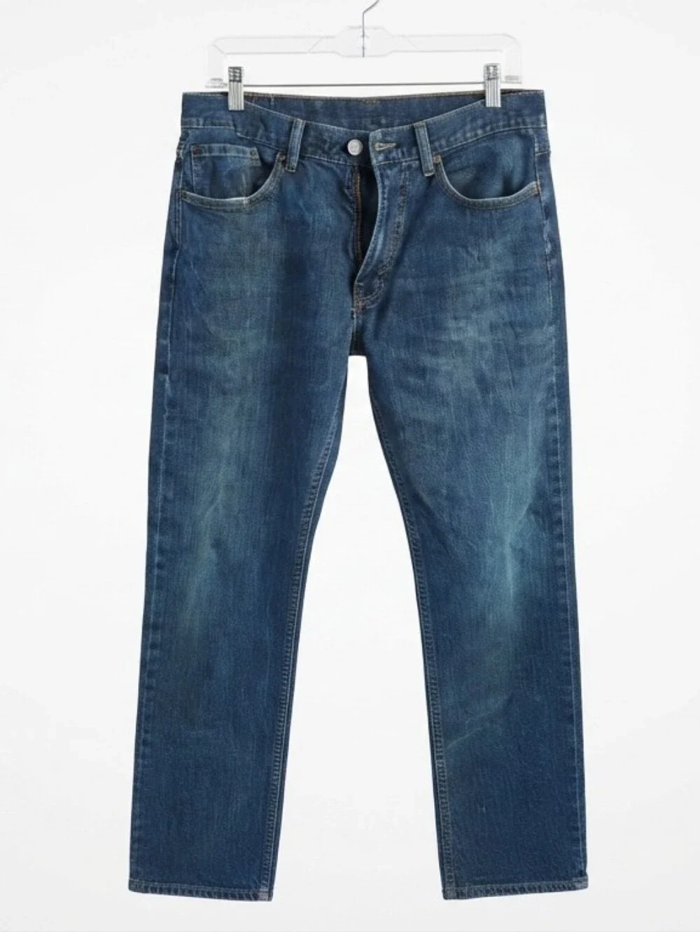 Levi's 514 Straight Fit Jeans Men's Size 34x30 Medium Wash Denim